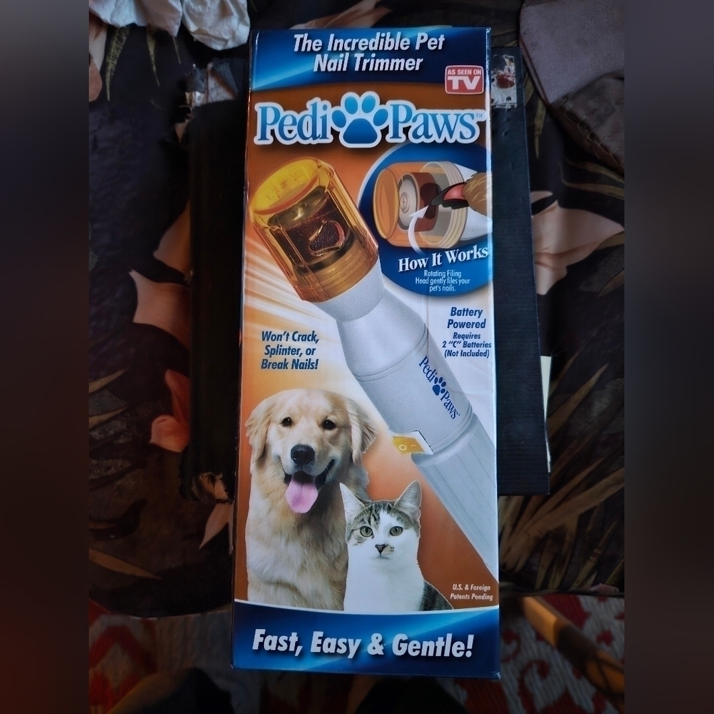 Pedi-Paws Pet Nail Trimmer (New)